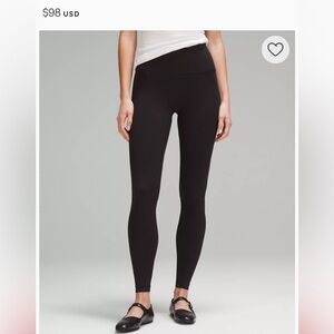 LuLuLemon Women’s Black Leggings Size 4